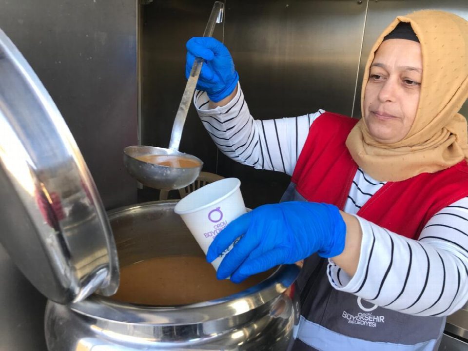 Öğrencilerin çorbası Büyükşehirden