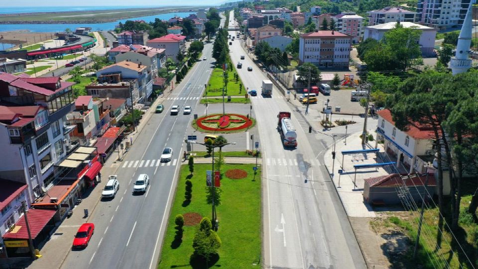 Ordu’nun her köşesi rengarenk