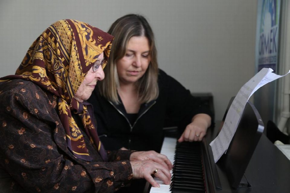 "Çocukluk hevesim olan piyano eğitimi ORMEK'te gerçeğe dönüştü"