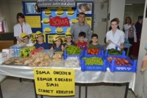 Minik Öğrencilerden Soma’ya Yardım