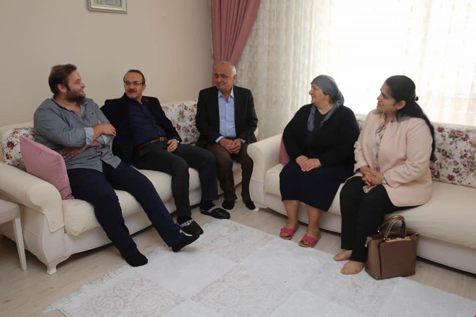 Vali Yavuz, Gazi Kuloğlu'nu Ziyaret Etti