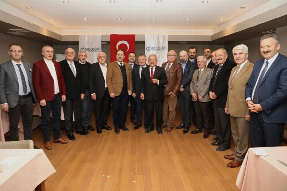BAŞKAN GÜLER, ORDUSİAD İLE BİR ARAYA GELDİ
