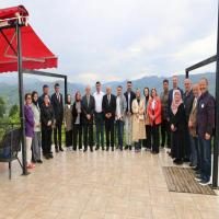 Vali Erol, ulusal basın temsilcileriyle bir araya geldi