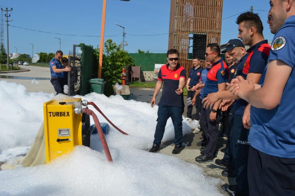 OBİTEM Türkiye’nin itfaiyecilerini yetiştiriyor...