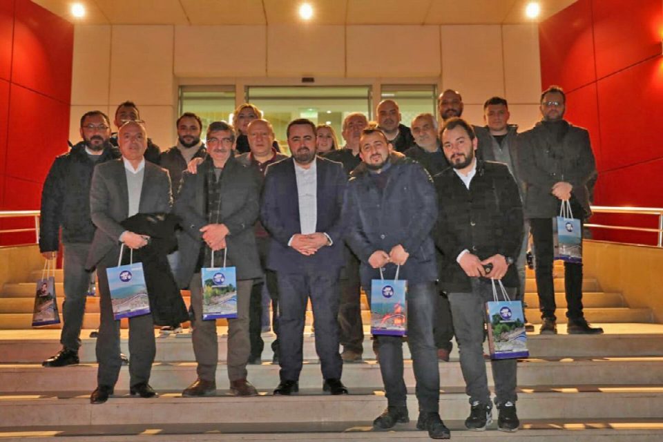 Başkan Aktepe gazetecilerle buluştu