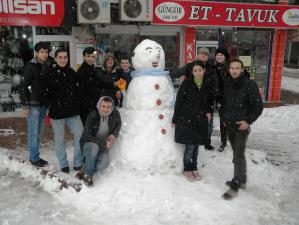 Çocukların Kar Sevinci