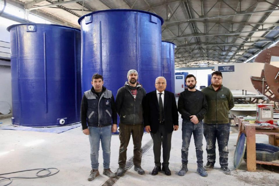 Büyükşehir her alanda üretiyor