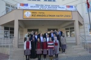 FATSA ANADOLU İMAM HATİP KIZ LİSESİNDEN ANLAMLI PROJE