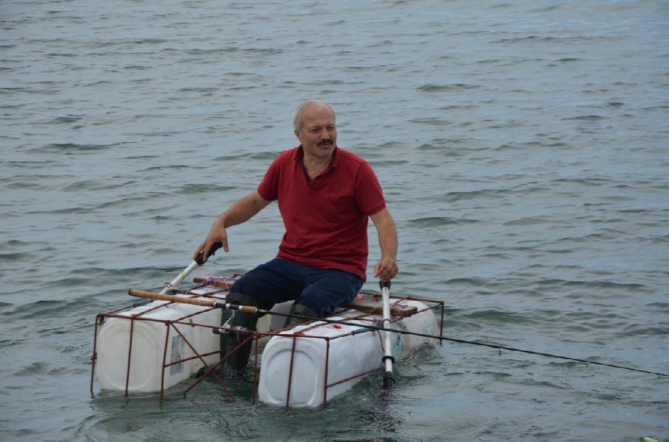 Öğretmenin Karadeniz usulü bidon teknesi
