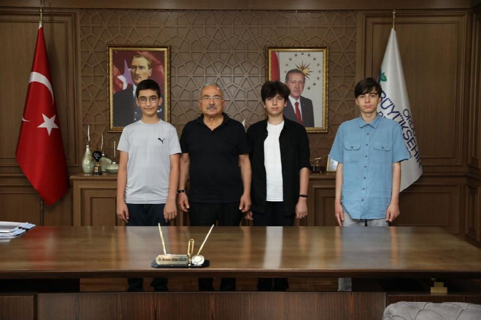 3 öğrenci, Ordu’nun gururu oldu