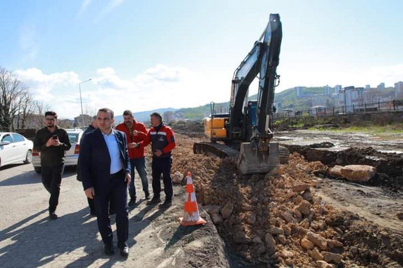 Fatsa organize sanayi yolu çift gidiş gelişli oluyor