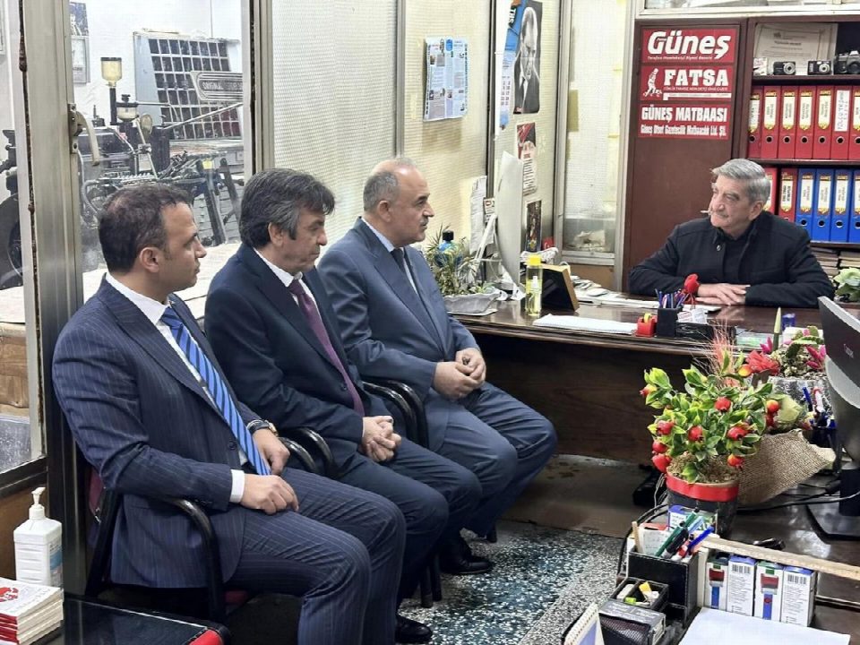 Ordu Valisi Muammer Erol gazetemizi ziyaret etti