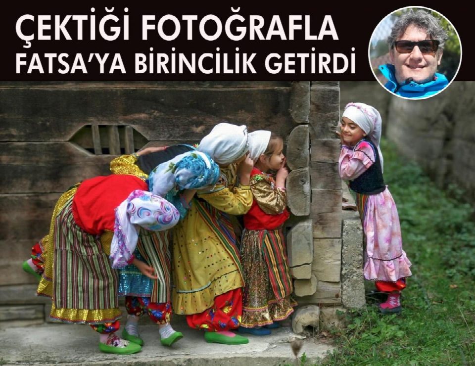 ÇEKTİĞİ FOTOĞRAFLA FATSA’YA BİRİNCİLİK GETİRDİ