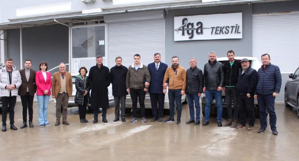 Karaoğlanoğlu OSB’de... “Fatsa’mızın ileri gelen firması FGA tekstil”
