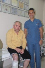 DERİ NAKLİ İLE SAĞLIĞINA KAVUŞTU