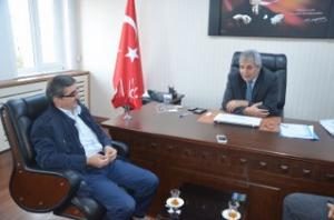 GÜNEŞ GAZETESİ'NDEN KAYMAKAM'A ZİYARET