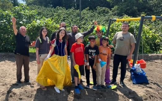 Tahtabaş mahallesi’nde çocukların park sevinci