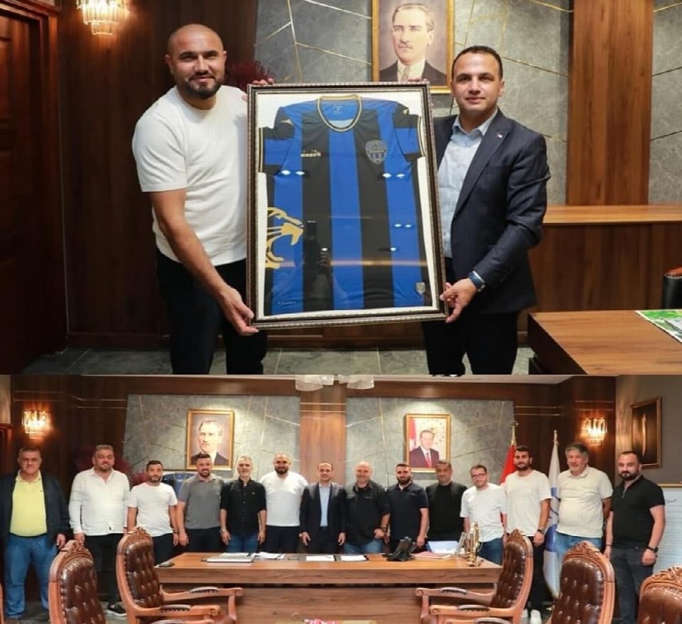 Fatsa belediyespor kulüb yönetimi başkan Kibar’ı ziyaret etti