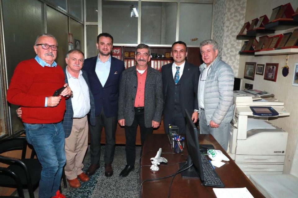 Başkanlardan gazetemize ziyaret
