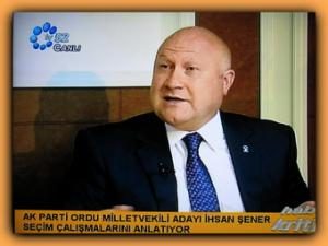 AKP Parti Ordu Milletvekili İhsan Şener “Kapım Herkese Açık”
