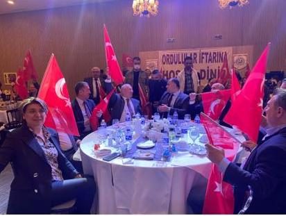 Ordu ili Kültür ve Kalkınma Vakfı iftar yemeği verdi