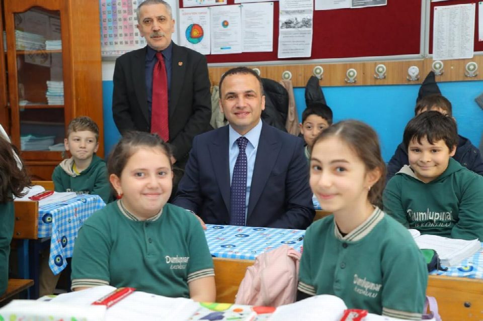Minik başkanın daveti, gerçek başkanın ziyaretiyle taçlandı