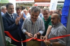 YUSUF ÇÜRÜKSU İŞYERİNİ AÇTI