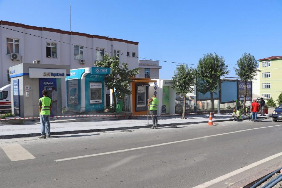 İbni-i Sina caddesi tepeden tırnağa yenileniyor