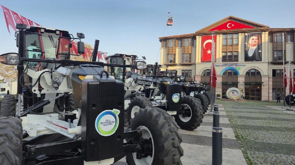Büyükşehrin araç filosu her geçen gün genişliyor