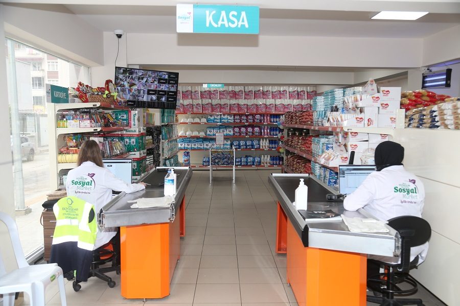 Gönül belediyeciliğin en güzel örneği: Sosyal market