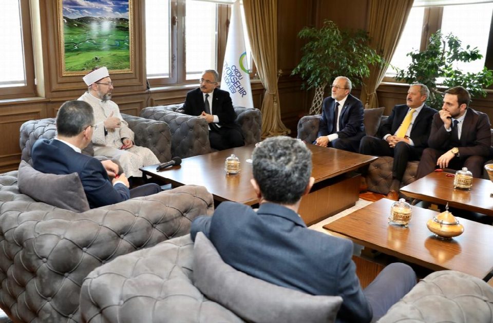 DİYANET İŞLERİ BAŞKANI ERBAŞ BÜYÜKŞEHİRDE