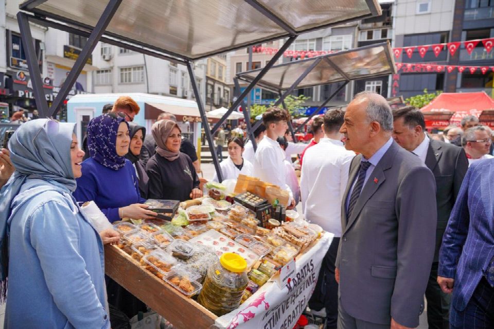 Fatsa, asırlık tariflerle Türk mutfağı haftası'na ev sahipliği yaptı