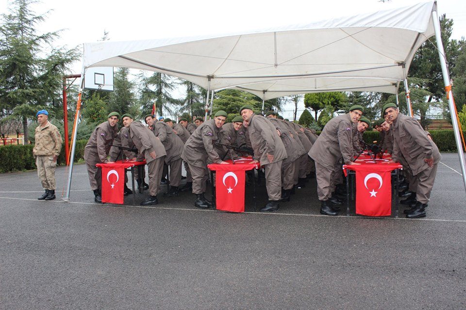 İlçemizde askerler yemin etti