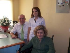 Anne Zekiye, baba Zafer Serin'den sonra Deniz Serin'de özel muayenehanesini açtı