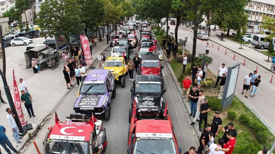 Karadeniz Off-Road kupası 4. ayak Fatsa yarışları ilgiyle izlendi