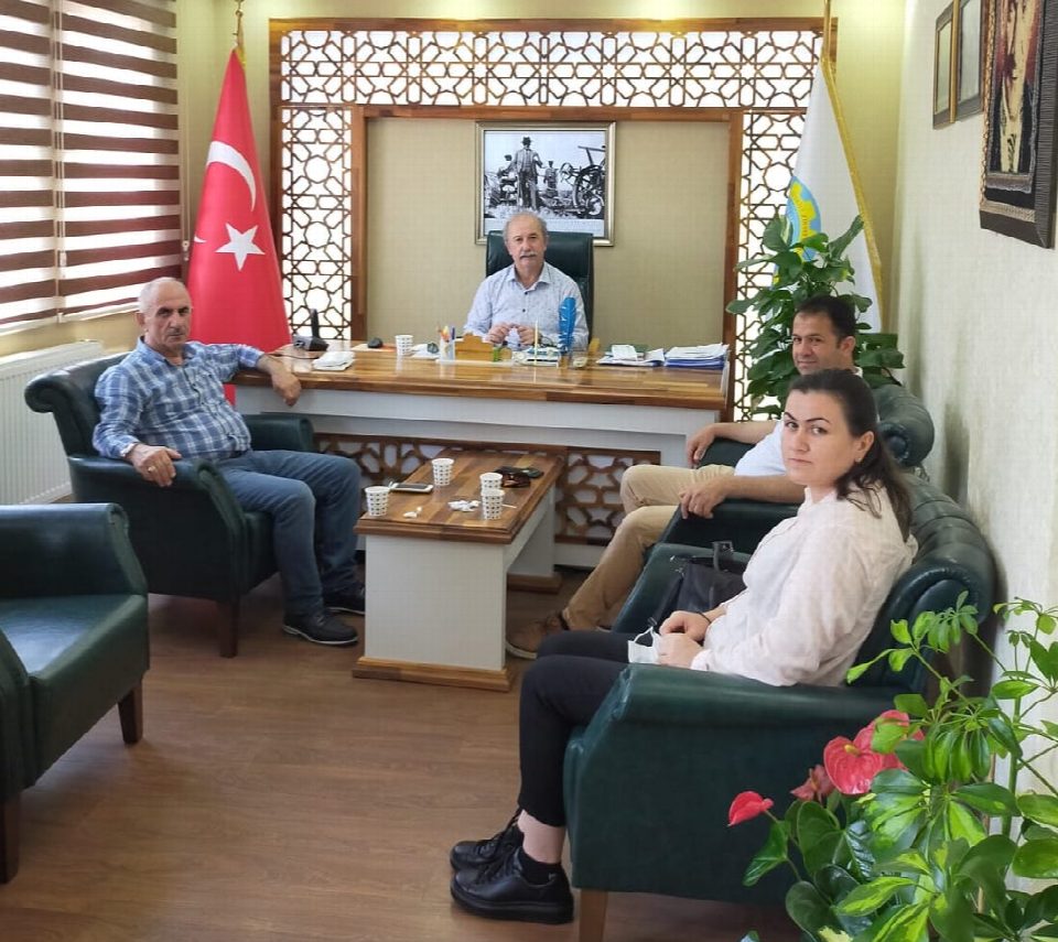 Ziraat Odası başkanı Gürsu’yu ziyaret ettiler