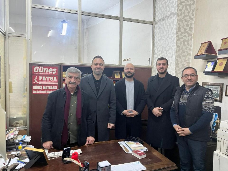 AK parti yönetimi gazetemizi ziyaret etti