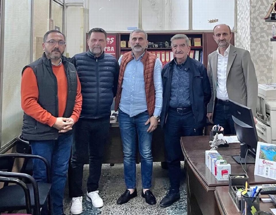Kabakdağı derneği’nden gazetemize ziyaret