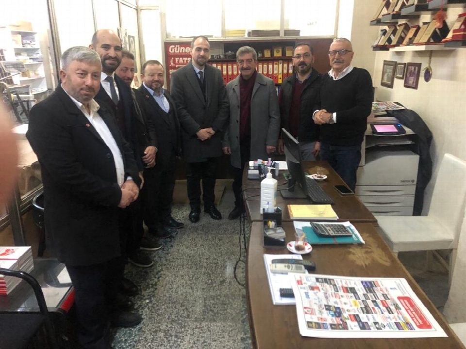 Saadet partisinden ziyaret