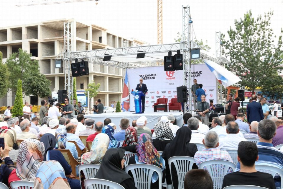 Müftülükten şehitlerimizin ruhuna Kur’an ziyafeti