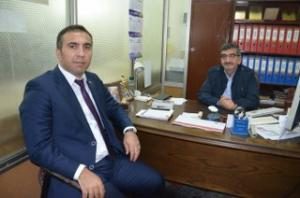 MÜDÜR EKREM CİNOĞLU GAZETEMİZİ ZİYARET ETTİ