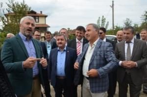 BÜYÜKŞEHİR BELEDİYE BAŞKANI ENVER YILMAZ KABAKDAĞINI ZİYARET ETTİ