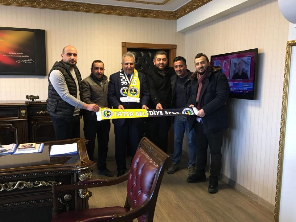 Taraftarlardan Kaymakam Yapıcı’ya ziyaret