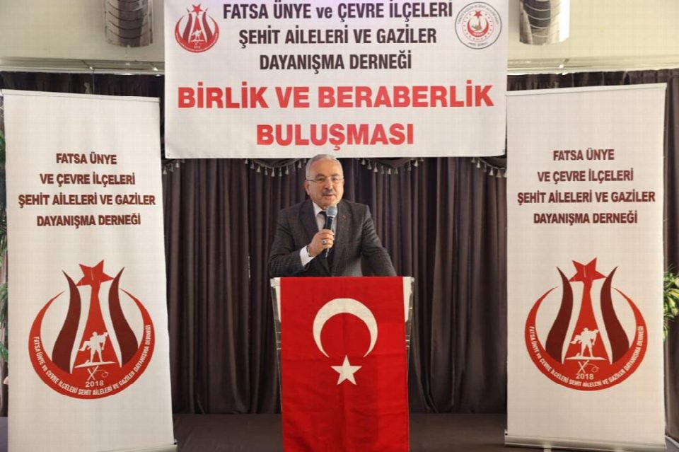Başkan Güler Gaziler ve Şehit aileleri ile bir araya geldi