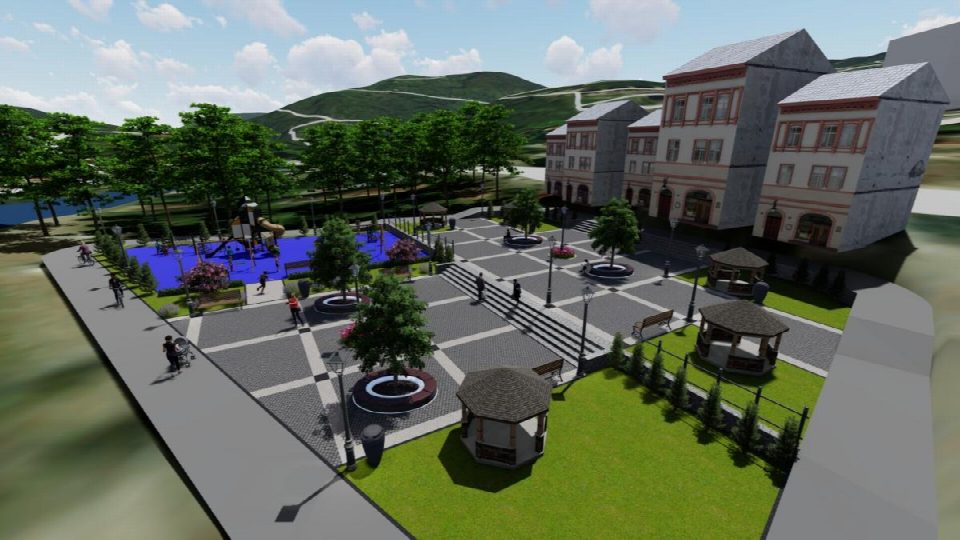 Büyükşehir Gölköy’ün çehresini değiştiriyor Gölköy Meydanında çalışmalar hızla devam ediyor