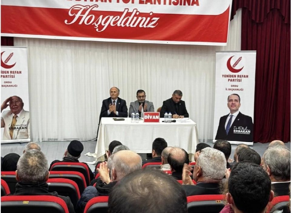 Yeniden Refah Partisi il divanı Fatsa’da yapıldı
