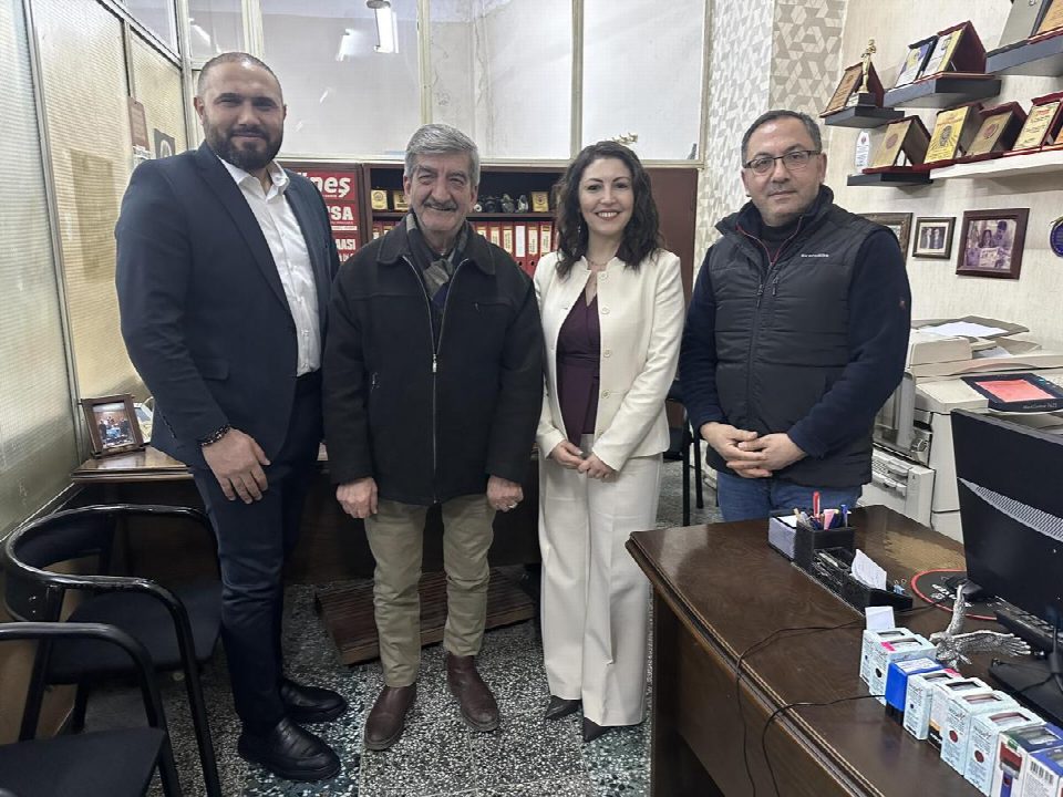 ERD Çelik Prefabrik’ten gazetemize nezaket ziyareti
