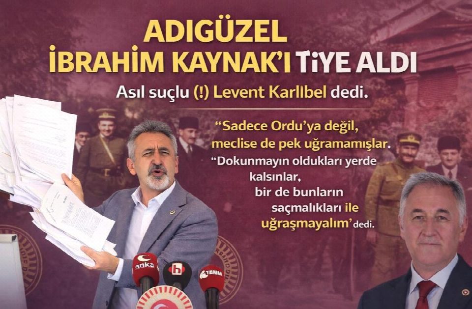 Adıgüzel İbrahim Kaynak’ı tiye aldı