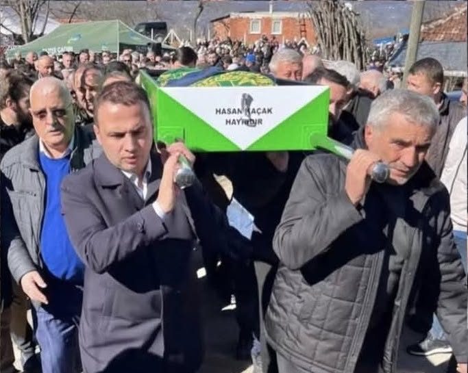 Efsane muhtar Hasan Kaçak son yolculuğuna uğurlandı