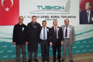 TUSKON 3. OLAĞAN GENEL KURULU'NU GERÇEKLEŞTİRDİ